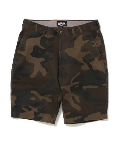 BEAMS（ビームス）の「○BEAMS / カモフラージュ柄 ベーシックショーツ（チノパンツ・メンズ・ブラウン/ベージュ・LARGE/SMALL/MEDIUM/X-LARGE）」の15枚目の写真