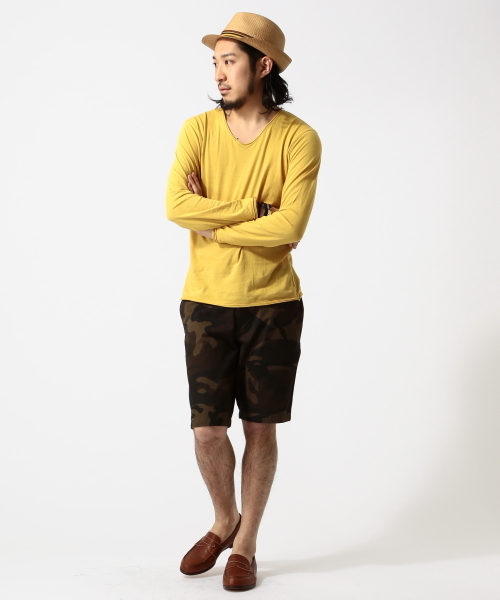 BEAMS（ビームス）の「○BEAMS / カモフラージュ柄 ベーシックショーツ（チノパンツ・メンズ・ブラウン/ベージュ・LARGE/SMALL/MEDIUM/X-LARGE）」の17枚目の写真