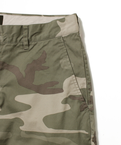 BEAMS（ビームス）の「○BEAMS / カモフラージュ柄 ベーシックショーツ（チノパンツ・メンズ・ブラウン/ベージュ・LARGE/SMALL/MEDIUM/X-LARGE）」の8枚目の写真