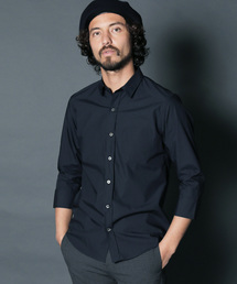 【Magine】CTN TYPEWRITER STANDARD SHIRTS 3/4SL:コットン タイプライター スタンダード シャツ 3/4 スリーブ