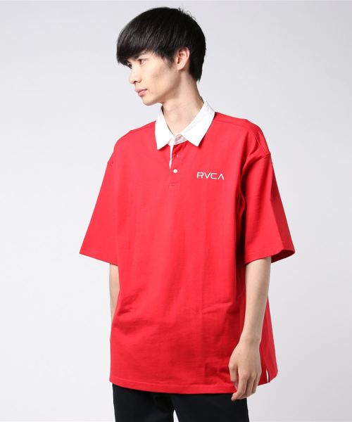 シャルレEI041ポロシャツ　M〜L レッド シャルレEI041ポロシャツ M〜L レッド - メルカリ