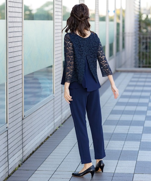 SweetMommy（スウィートマミー）の「ストレッチ センタープレス スリムスラックス [マタニティ]（マタニティウェア/グッズ・レディース・ブラック/ネイビー/グレイッシュベージュ・S/M/L）」の10枚目の写真