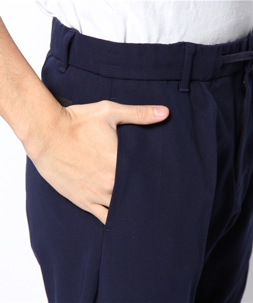CIAOPANIC（チャオパニック）の「【Ciaopanic】　TRスパンパンツ（スラックス・メンズ・ネイビー/チャコールグレー・LARGE/MEDIUM）」の3枚目の写真