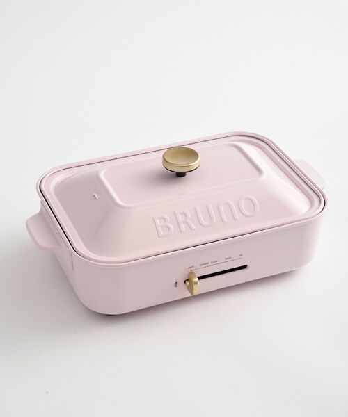 BRUNO（ブルーノ）の「コンパクトホットプレート（キッチン家電・レディース・ホワイト/レッド/サーモンピンク/ブラウン/ピンク/ネイビー/ピンク系その他/ライトピンク/ライトグリーン・ﾌﾘ-）」の7枚目の写真