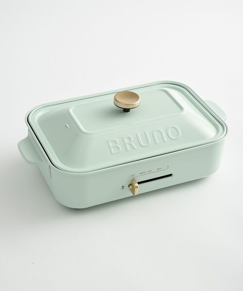 BRUNO（ブルーノ）の「コンパクトホットプレート（キッチン家電・レディース・ホワイト/レッド/サーモンピンク/ブラウン/ピンク/ネイビー/ピンク系その他/ライトピンク/ライトグリーン・ﾌﾘ-）」の3枚目の写真