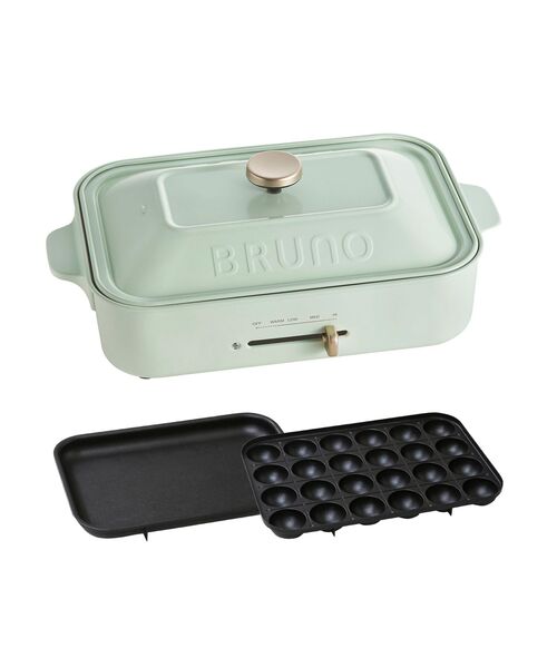 BRUNO(ブルーノ)の「コンパクトホットプレート(キッチン家電・レディース・ホワイト/レッド/サーモンピンク/ブラウン/ピンク/ネイビー/ピンク系その他/ライトピンク/ライトグリーン/ホワイト系その他2・フリ-)」の18枚目の写真