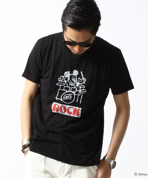BEAMS（ビームス）の「FUJI ROCK FESTIVAL'14 / “Let's ROCK”（Tシャツ/カットソー・メンズ・ホワイト/ブラック・X-LARGE/MEDIUM/SMALL/LARGE）」の2枚目の写真