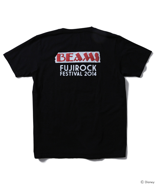 BEAMS（ビームス）の「FUJI ROCK FESTIVAL'14 / “Let's ROCK”（Tシャツ/カットソー・メンズ・ホワイト/ブラック・X-LARGE/MEDIUM/SMALL/LARGE）」の9枚目の写真