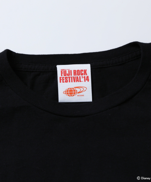 BEAMS（ビームス）の「FUJI ROCK FESTIVAL'14 / “Let's ROCK”（Tシャツ/カットソー・メンズ・ホワイト/ブラック・X-LARGE/MEDIUM/SMALL/LARGE）」の7枚目の写真
