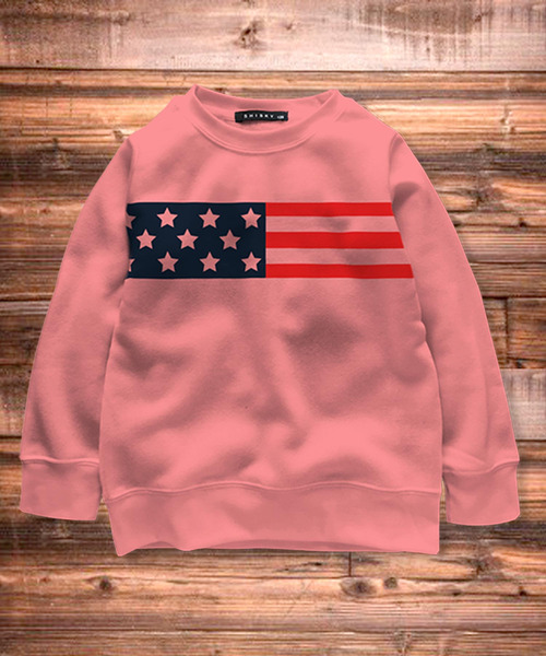 THE CASUAL(カジュアル)の「パイル起毛プリントトレーナー スウェット キッズ(スウェット・キッズ・A/T/S/R/Q/P/O/N/M/L/K/J/I/H/G/F/E/D/C/B・110cm/120cm/130cm/140cm/150cm/160cm/100cm)」の16枚目の写真