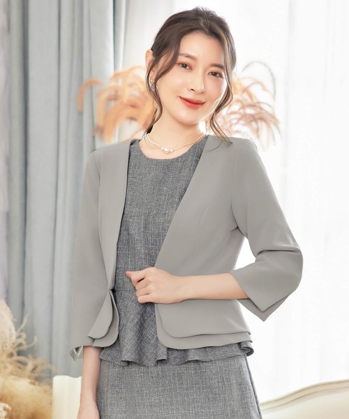 セール】ボレロ 結婚式 お呼ばれ 大きいサイズ ジャケット パーティー