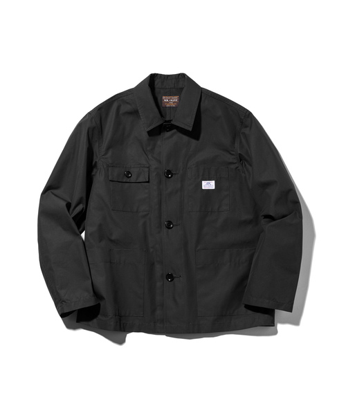 MR.OLIVE（ミスターオリーブ）の「TOUGH & THIN MATERIAL / ワーカーズ ショート カバーオール(CPOシャツジャケット)（カバーオール・メンズ・ブラック/ネイビー/アーミー・SMALL/MEDIUM/LARGE）」の11枚目の写真