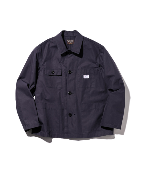 MR.OLIVE（ミスターオリーブ）の「TOUGH & THIN MATERIAL / ワーカーズ ショート カバーオール(CPOシャツジャケット)（カバーオール・メンズ・ブラック/ネイビー/アーミー・SMALL/MEDIUM/LARGE）」の10枚目の写真