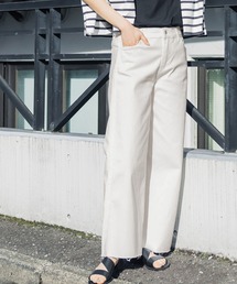 coca（coca） | ＼新色登場／ストレッチ入りカットオフデニム(デニムパンツ)