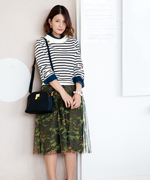 DISCOAT | ！カモフラ柄予約数追加！　【Discoat】チュールひざ下スカート(スカート)