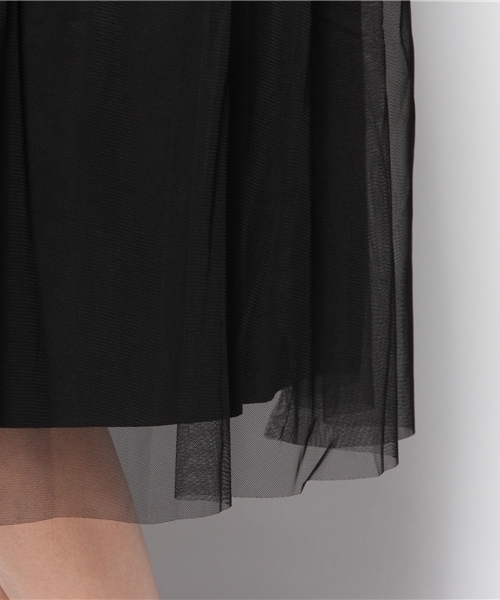 DISCOAT（ディスコート）の「通常販売開始！【Discoat】チュールひざ下スカート（スカート・レディース・アイボリー/ブラック/その他21・ﾌﾘ-）」の5枚目の写真
