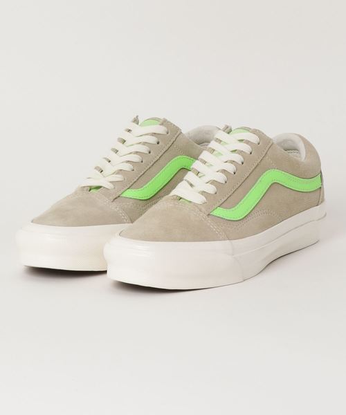 セール Vans ヴァンズ Og Old Skool Lx オールドスクール Vn0a4p3xxei Suede Eucalyptus Green Gecko スニーカー Vans バンズ のファッション通販 Zozotown