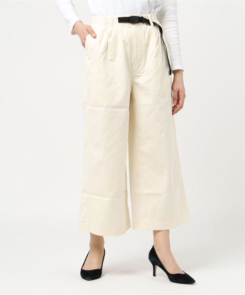 TIGORA(ティゴラ)の「ティゴラ ワイドパンツ(その他パンツ・レディース・ネイビー/アイボリー・S/L/M)」の2枚目の写真