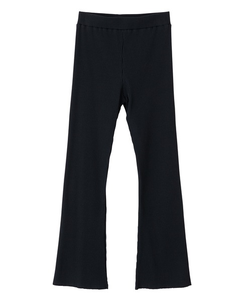 SEA(シー)の「リブ フレアパンツ(その他パンツ・レディース・ホワイト/ブラック/サンドベージュ・ONE SIZE)」の10枚目の写真