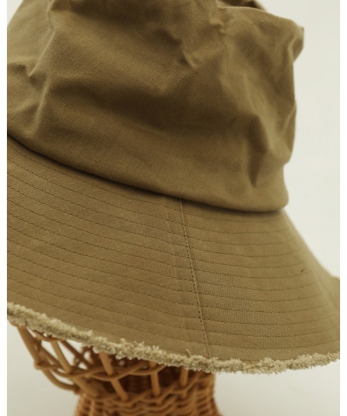 TODAYFUL（トゥデイフル）の「パラフィンバスケットハット（ハット・レディース・ベージュ/キナリ・FREE）」の6枚目の写真