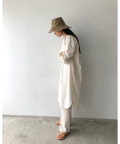 TODAYFUL（トゥデイフル）の「パラフィンバスケットハット（ハット・レディース・ベージュ/キナリ・FREE）」の11枚目の写真