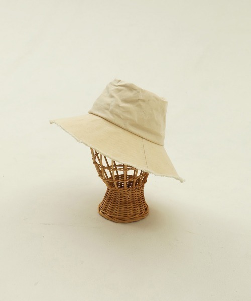 TODAYFUL（トゥデイフル）の「パラフィンバスケットハット（ハット・レディース・ベージュ/キナリ・FREE）」の7枚目の写真