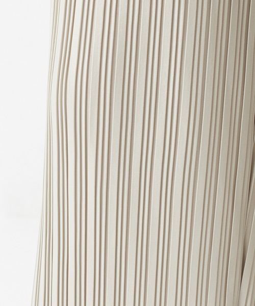 natural couture(ナチュラルクチュール)の「ランダムプリーツリラックスパンツ(その他パンツ・レディース・アイボリー/ミント/ブラック/グレー・FREE)」の15枚目の写真
