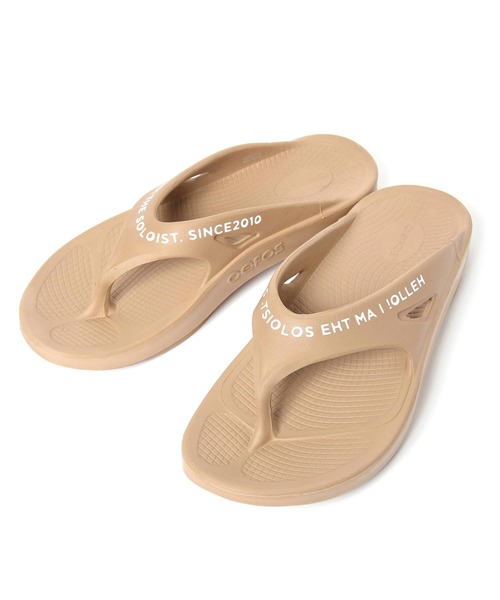 TAKAHIROMIYASHITATheSoloIst.(タカヒロミヤシタザソロイスト)の「SOLOIST(ソロイスト) signature flup-flop(サンダル・メンズ・ベージュ/ブラック/ネイビー・9/10/8)」の7枚目の写真