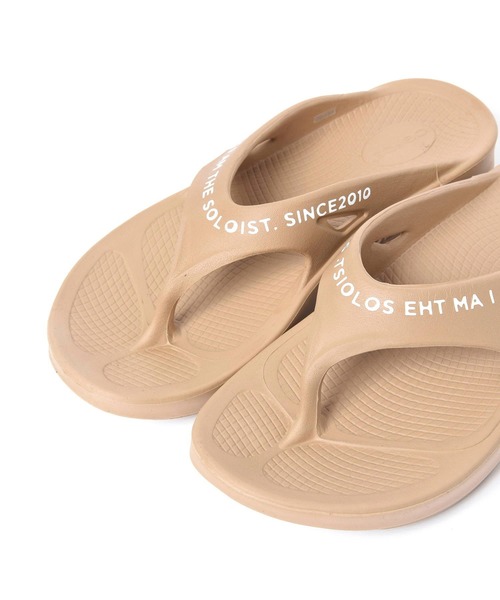 TAKAHIROMIYASHITATheSoloIst.(タカヒロミヤシタザソロイスト)の「SOLOIST(ソロイスト) signature flup-flop(サンダル・メンズ・ベージュ/ブラック/ネイビー・9/10/8)」の8枚目の写真