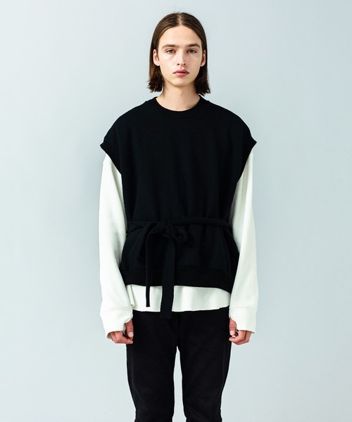 VICTIM（ヴィクティム）の「VICTIM ヴィクティム / BIG KNIT VEST  