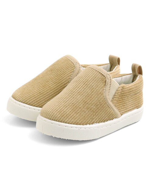 apres les cours（アプレレクール）の「■バラエティースリッポン（スリッポン・キッズ・チャコール/ブラウン/ベージュ/ピンク/ミント・16/15 /19/21/17/20/14/18/13）」の4枚目の写真