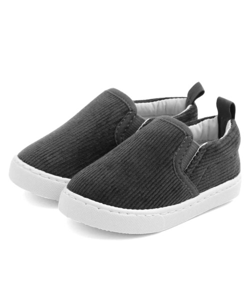 apres les cours（アプレレクール）の「■バラエティースリッポン（スリッポン・キッズ・チャコール/ブラウン/ベージュ/ピンク/ミント・16/15 /19/21/17/20/14/18/13）」の2枚目の写真