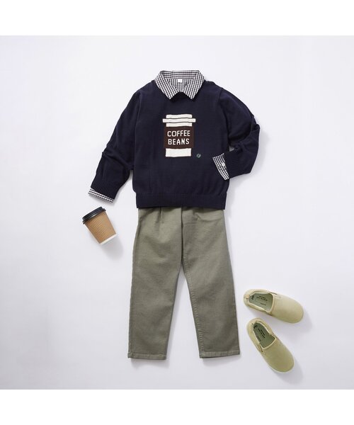 apres les cours（アプレレクール）の「■バラエティースリッポン（スリッポン・キッズ・チャコール/ブラウン/ベージュ/ピンク/ミント・16/15 /19/21/17/20/14/18/13）」の6枚目の写真