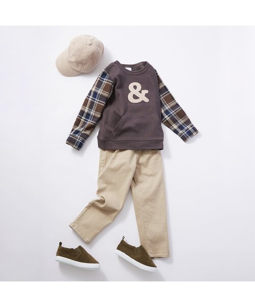 apres les cours（アプレレクール）の「■バラエティースリッポン（スリッポン・キッズ・チャコール/ブラウン/ベージュ/ピンク/ミント・16/15 /19/21/17/20/14/18/13）」の8枚目の写真