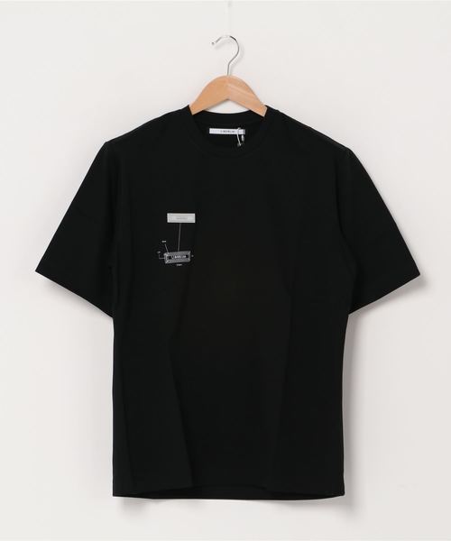 liberum（リベルム）の「【LIBERUM】SILLICON EMBLEM TEE / 2020AW T01（Tシャツ/カットソー・メンズ・ホワイト/ブラック・1/2）」の9枚目の写真