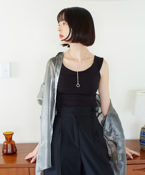 Nothing And Others（ナッシングアンドアザーズ）の「「Nothing And Others/ナッシングアンドアザーズ」Design Chain Necklace（ネックレス・レディース・シルバー/ゴールド/シルバー系その他2/シルバー系その他3・FREE）」の10枚目の写真