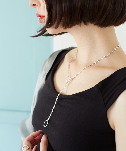 Nothing And Others（ナッシングアンドアザーズ）の「「Nothing And Others/ナッシングアンドアザーズ」Design Chain Necklace（ネックレス・レディース・シルバー/ゴールド/シルバー系その他2/シルバー系その他3・FREE）」の14枚目の写真