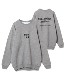 ADAM ET ROPE' | 【DOUBLE FANTASY×ADAM ET ROPE'】YES crewneck sweat(スウェット)
