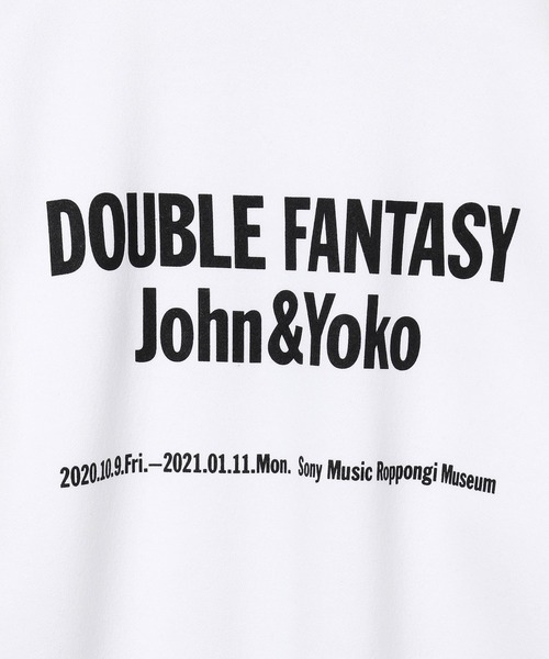 ADAM ET ROPE'（アダムエロペ）の「【DOUBLE FANTASY×ADAM ET ROPE'】YES crewneck sweat（スウェット・レディース・ブラック/グレー/ホワイト・M）」の5枚目の写真