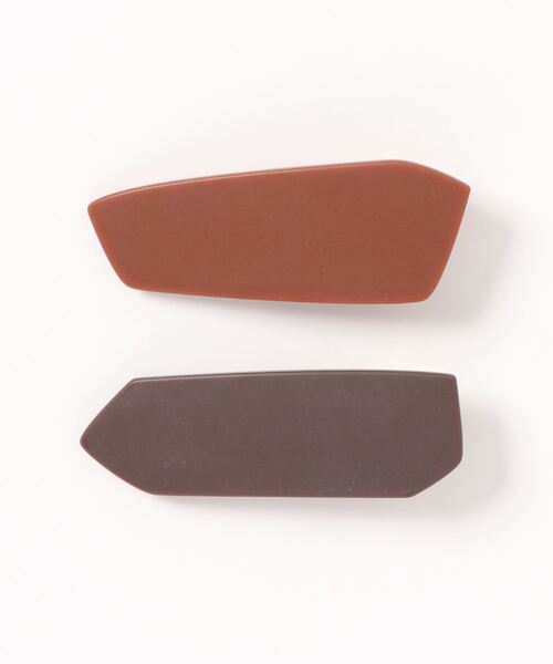 tone(トーン)の「【KuKuLu TOKYO】matte ヘアクリップ【2本set】(バレッタ/ヘアクリップ・レディース・ベージュ/ブラウン/グレー・FREE)」の7枚目の写真