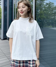 BEAMS BOY | BEAMS BOY / ハイネック ポケット ショートスリーブ Tシャツ(Tシャツ/カットソー)