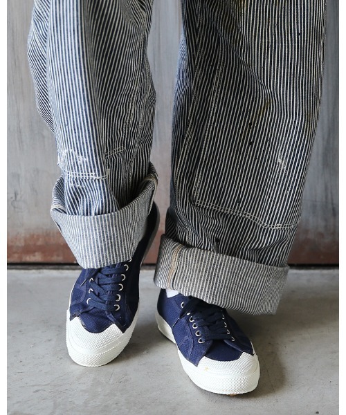 MILITARY（ミリタリー）の「実物 新品 デッドストック イタリア軍 セーラーデッキシューズ スニーカー（スニーカー・メンズ・ネイビー・40/41/43/48/42/44）」の11枚目の写真