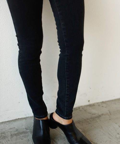 Auntie Rosa Holiday（アンティローザホリデー）の「ハイストレッチスタンダードスキニーデニム（デニムパンツ・レディース・ブラック/ネイビー/ブルー・SMALL/MEDIUM/LARGE）」の13枚目の写真