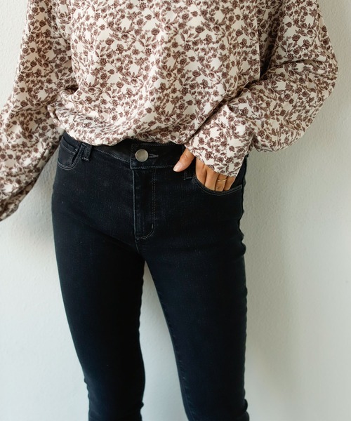 Auntie Rosa Holiday（アンティローザホリデー）の「ハイストレッチスタンダードスキニーデニム（デニムパンツ・レディース・ブラック/ネイビー/ブルー・SMALL/MEDIUM/LARGE）」の11枚目の写真