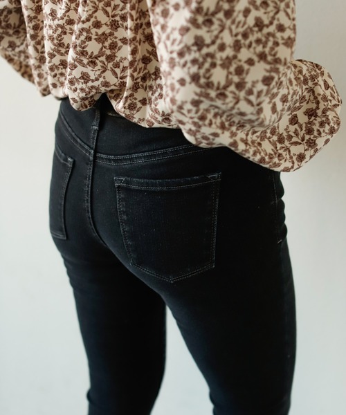 Auntie Rosa Holiday（アンティローザホリデー）の「ハイストレッチスタンダードスキニーデニム（デニムパンツ・レディース・ブラック/ネイビー/ブルー・SMALL/MEDIUM/LARGE）」の12枚目の写真