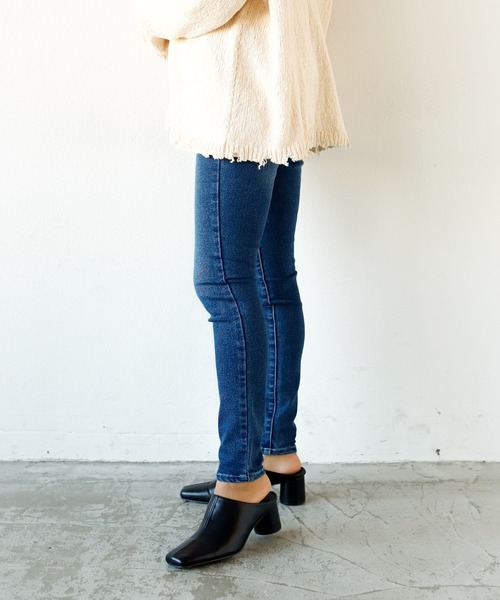 Auntie Rosa Holiday（アンティローザホリデー）の「ハイストレッチスタンダードスキニーデニム（デニムパンツ・レディース・ブラック/ネイビー/ブルー・SMALL/MEDIUM/LARGE）」の22枚目の写真