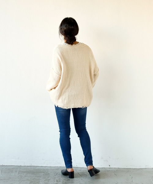 Auntie Rosa Holiday（アンティローザホリデー）の「ハイストレッチスタンダードスキニーデニム（デニムパンツ・レディース・ブラック/ネイビー/ブルー・SMALL/MEDIUM/LARGE）」の21枚目の写真