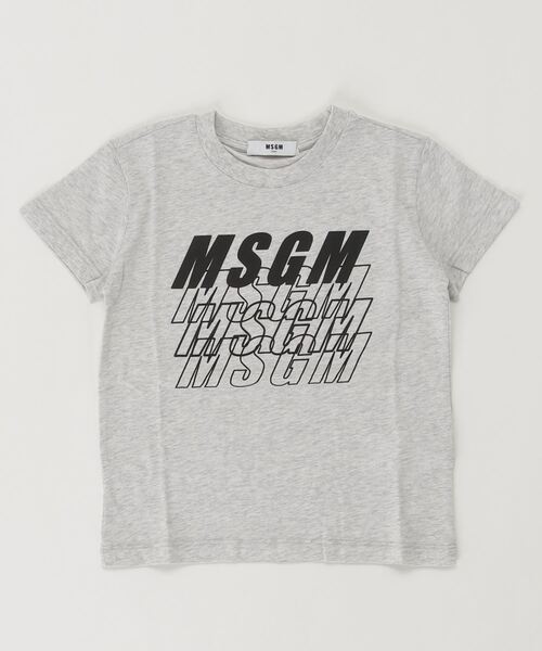 MSGM（エムエスジーエム）の「MSGM(エムエスジーエム)Kids & Junior カットソーTシャツボーイズガールズ（Tシャツ/カットソー・キッズ・ホワイト/ブラック/グレー/レッド/ピンク/イエロー/ブルー/チェリーピンク・8Y/10Y/12Y/14Y/4Y/6Y）」の3枚目の写真