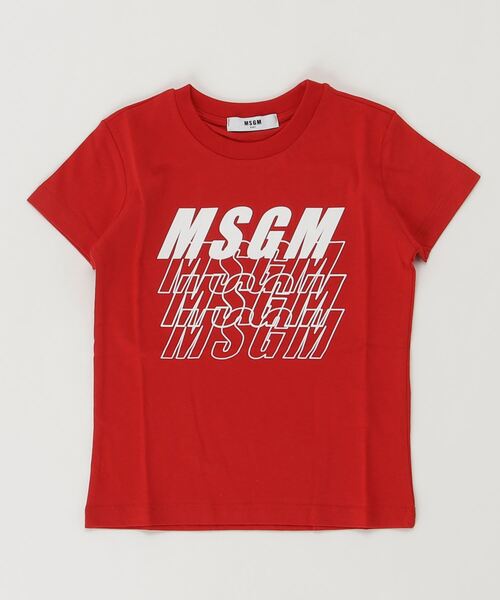 MSGM（エムエスジーエム）の「MSGM(エムエスジーエム)Kids & Junior カットソーTシャツボーイズガールズ（Tシャツ/カットソー・キッズ・ホワイト/ブラック/グレー/レッド/ピンク/イエロー/ブルー/チェリーピンク・8Y/10Y/12Y/14Y/4Y/6Y）」の8枚目の写真