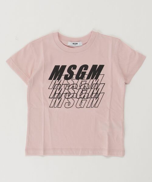 MSGM（エムエスジーエム）の「MSGM(エムエスジーエム)Kids & Junior カットソーTシャツボーイズガールズ（Tシャツ/カットソー・キッズ・ホワイト/ブラック/グレー/レッド/ピンク/イエロー/ブルー/チェリーピンク・8Y/10Y/12Y/14Y/4Y/6Y）」の6枚目の写真